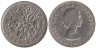  Великобритания. 6 пенсов 1962 год. 