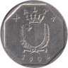  Мальта. 5 центов 1998 год. Краб. 