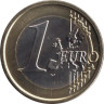  Сан-Марино. 1 евро 2015 год. Герб. (BU) 