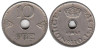  Норвегия. 10 эре 1947 год. 