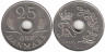  Дания. 25 эре 1968 год. 