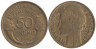  Франция. 50 сантимов 1939 год. Марианна. 