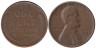 США. 1 цент 1956 год. Авраам Линкольн (пшеничный цент). (без отметки монетного двора) 