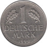  Германия (ФРГ). 1 марка 1990 год. Герб. (A) 