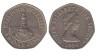  Джерси. 20 пенсов 1994 год. Маяк в Ла-Корбьере. 