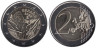  Испания. 2 евро 2022 год. ЮНЕСКО - Национальный парк Гарахонай. 