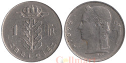 Бельгия. 1 франк 1972 год. BELGIE