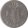  Бельгия. 1 франк 1972 год. BELGIE 