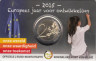  Бельгия. 2 евро 2015 год. Европейский год развития. (в блистере) 