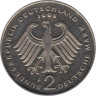  ФРГ. 2 марки 1998 год. Людвиг Эрхард, 40 лет Федеративной Республике (1948-1988). (F) 