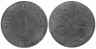  Германия. Оффенбах. 1 пфенниг 1917 год. Дуб. Нотгельд. 