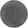  Германия. Оффенбах. 1 пфенниг 1917 год. Дуб. Нотгельд. 