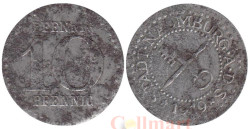 Германия. Наумбург. 10 пфеннигов 1919 год. Нотгельд.