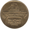  Финляндия. 5 марок 1990 год. Ледокол Урхо. 