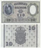  Бона. Швеция 10 крон 1962 год. Густав I. (AU) 