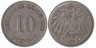  Германская империя. 10 пфеннигов 1912 год. (D) 