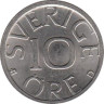  Швеция. 10 эре 1990 год. 