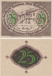 Бона. Германия (Польша). Намслау (Намыслув) 25 пфеннигов 1920 год. Нотгельд. (VF)