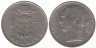  Бельгия. 1 франк 1974 год. BELGIE 