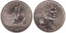  США. 1 доллар Сакагавея 2013 год. Договор с Делаварами 1778 года. (P) 
