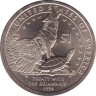  США. 1 доллар Сакагавея 2013 год. Договор с Делаварами 1778 года. (P) 