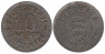  Германия. Туттлинген. 10 пфеннигов 1917 год. Нотгельд. 