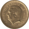  Монако. 2 франка 1945 год. Луи II. 