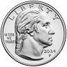  США. 25 центов 2024 год. 12-я монета. Американские женщины - Пэтси Такемото Минк. (P) 