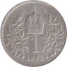  Австрия. 1 крона 1894 год. 
