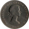  Великобритания. 1 крона 1965 год. Cэр Уинстон Черчилль. 