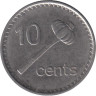  Фиджи. 10 центов 2009 год. Метательная дубинка. 