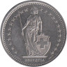  Швейцария. 1/2 франка 1997 год. Гельвеция. 