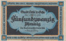  Бона. Германия (Польша). Эльс (Олесница) 25 пфеннигов 1921 год. Нотгельд. (VF) 