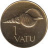 Вануату. 1 вату 2002 год. Океаническая раковина. 