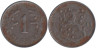  Финляндия. 1 марка 1944 год. 