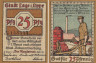  Бона. Германия. Лаге (Липпе) 25 пфеннигов 1921 год. Нотгельд. (XF) 
