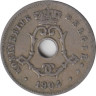  Бельгия. 5 сантимов 1904 год. BELGIE 