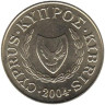  Кипр. 5 центов 2004 год. Бык. 