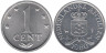  Нидерландские Антильские острова. 1 цент 1980 год. Герб. 
