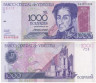  Бона. Венесуэла 1000 боливаров 1998 год. Симон Боливар. (XF) 