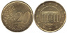  Германия. 20 евроцентов 2006 год. Бранденбургские ворота. (F) 