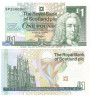  Бона. Шотландия 1 фунт 1999 год. Первое заседание шотландского парламента. (Пресс) 