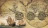  Остров Гуанахани. Набор монет 3 доллара 2020 год. Корабли Колумба. (3 штуки, в открытке) 