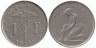  Бельгия. 1 франк 1922 год. BELGIE. 