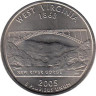  США. 25 центов 2005 год. Квотер штата Западная Вирджиния. (D) 