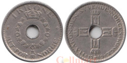 Норвегия. 1 крона 1950 год.