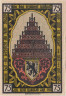  Бона. Германия. Пёснек 75 пфеннигов 1921 год. Ратуша. Нотгельд. (VF) 
