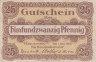  Бона. Германия. Ганновер 25 пфеннигов 1919 год. Нотгельд. (VF) 
