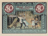  Бона. Германия. Бад-Зульца 50 пфеннигов 1921 год (серия D). Нотгельд. (XF) 