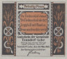  Бона. Германия. Тондорф 20 пфеннигов 1921 год. Нотгельд. (XF) 